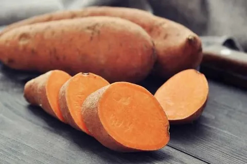 سیب زمینی شیرین مخصوص رژیم ورزشی